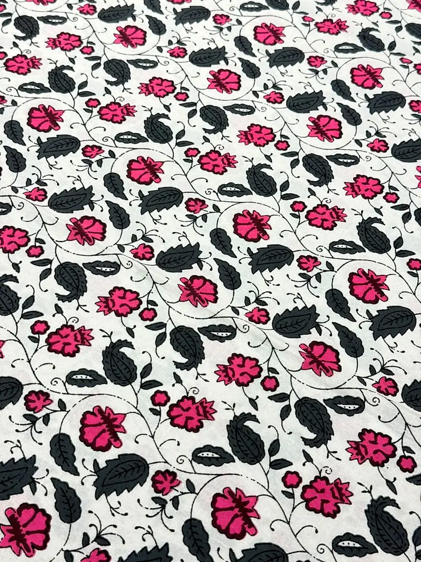 Blush & Ink Jaipuri print cotton bedsheet, photo 1