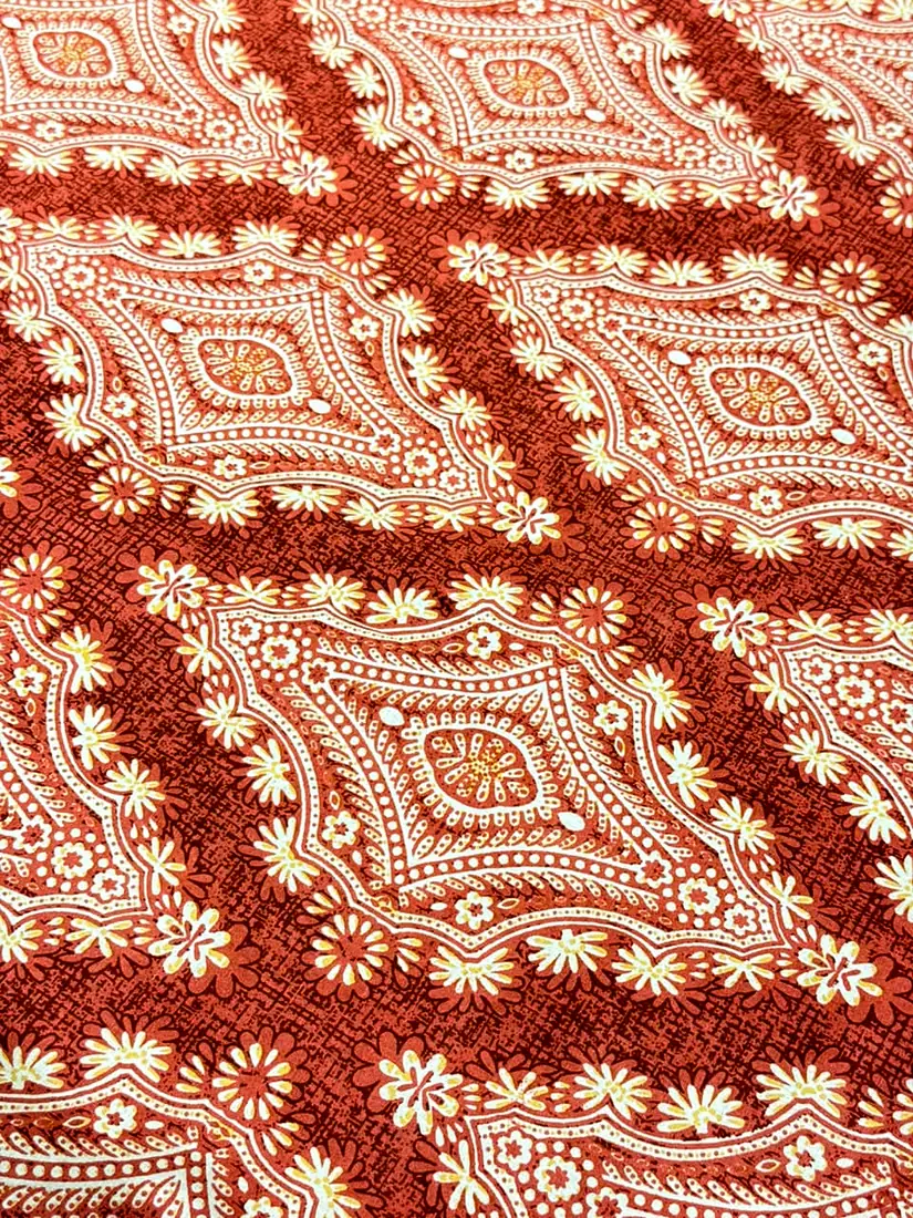 Dastoor Jaipuri print cotton bedsheet, photo 1