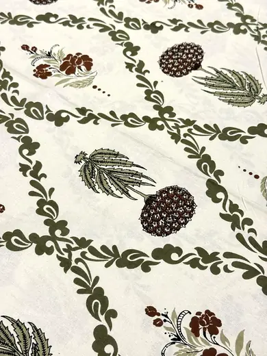 Garden Scroll jaipuri print cotton bedsheet