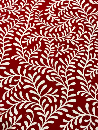 Gul-e-Bel jaipuri print cotton bedsheet