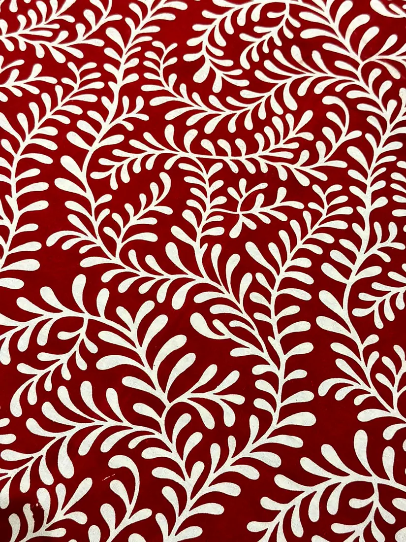 Gul-e-Bel Jaipuri print cotton bedsheet, photo 1