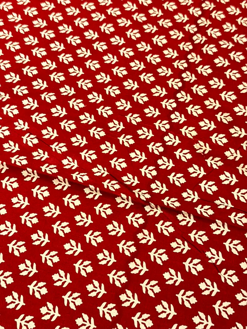 Gulsurkh Jaipuri print cotton bedsheet, photo 1
