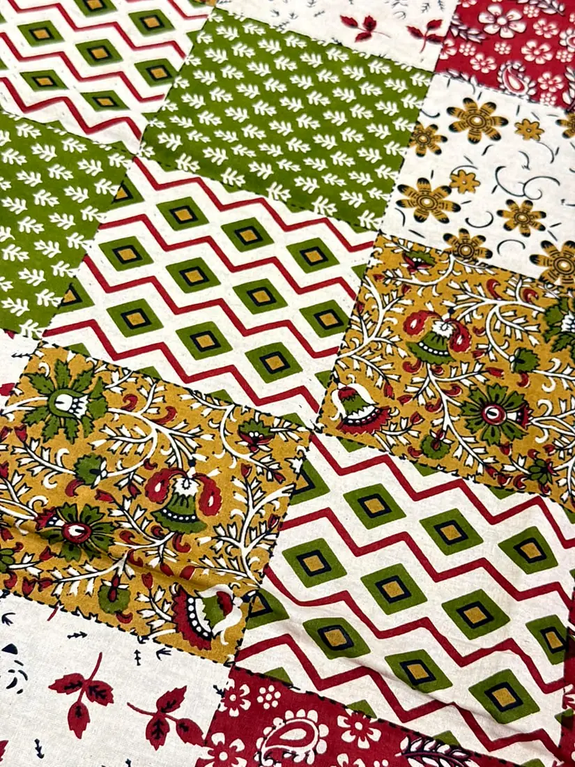 Rajas Rangrez Jaipuri print cotton bedsheet, photo 1